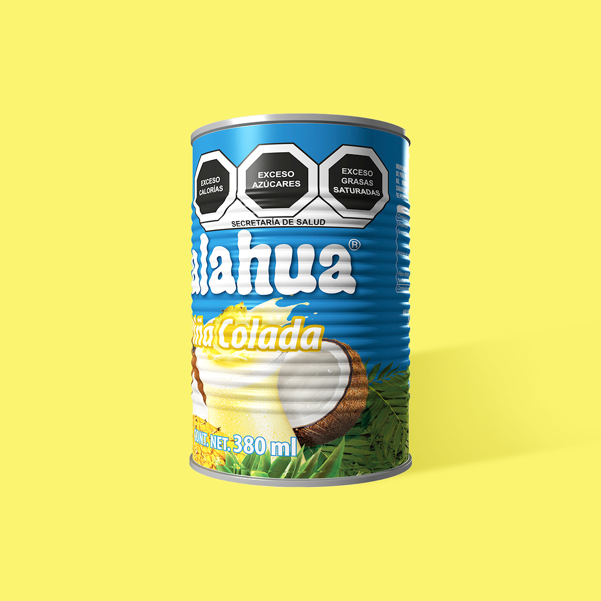 La Auténtica Piña Colada, lata de 380 ml. 3/4