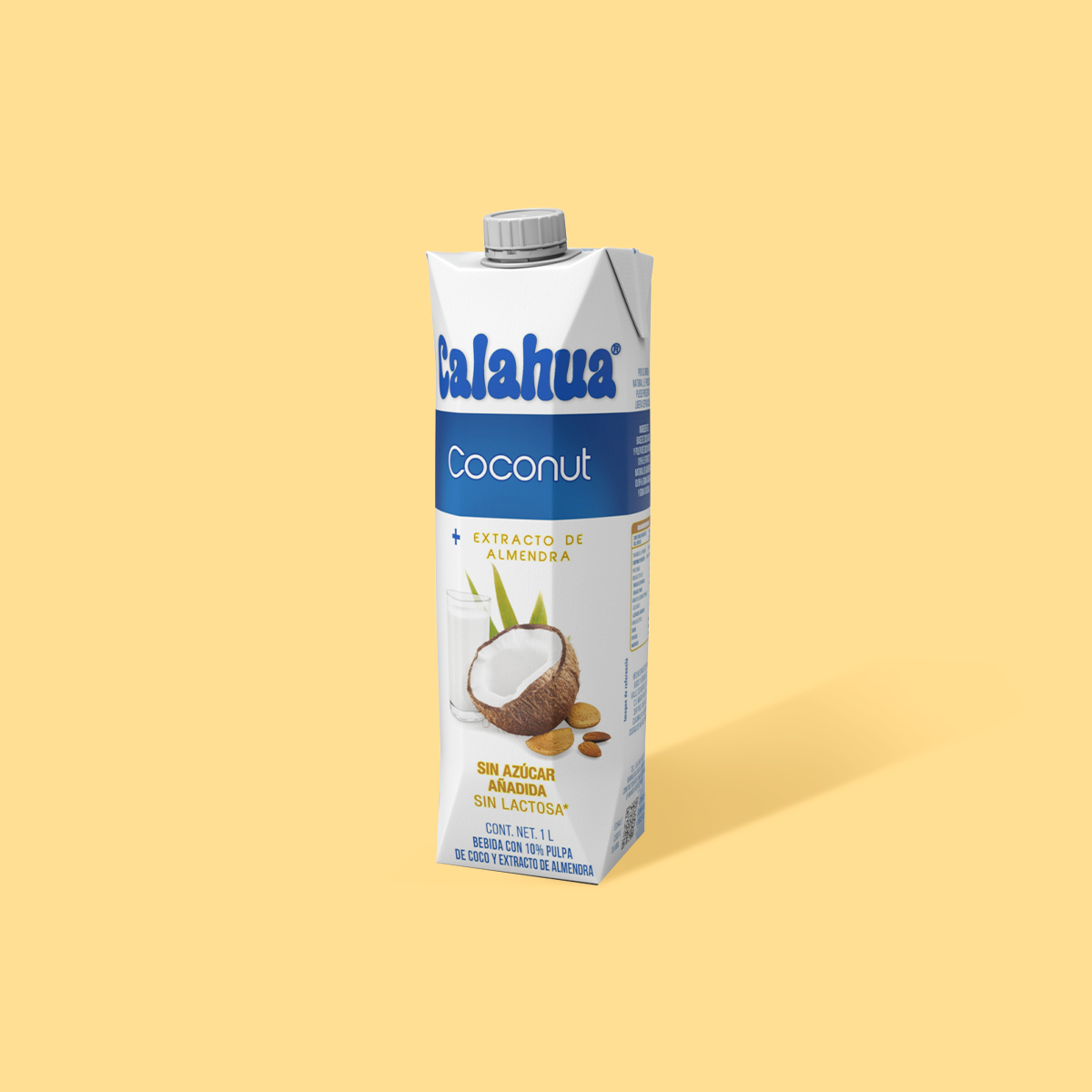 Bebida con Coco y extracto almendra 3/4