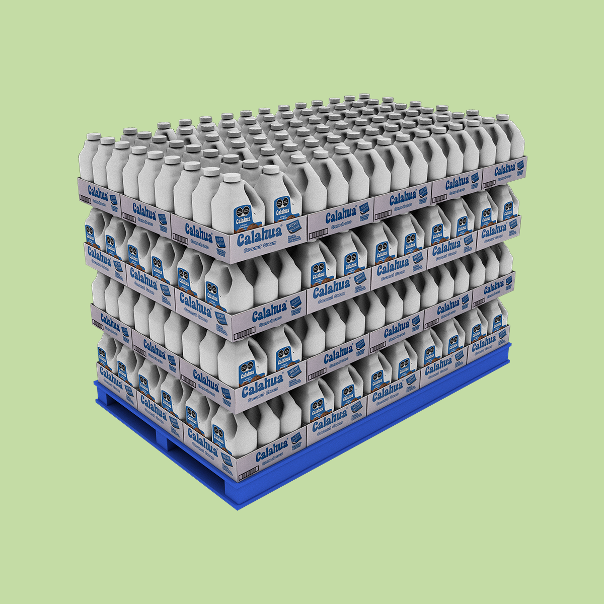 pallet garrafa