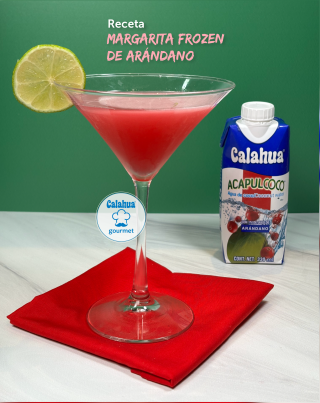 Margarita frozen de arándano