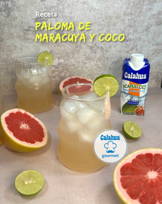 Paloma de Maracuyá y Coco